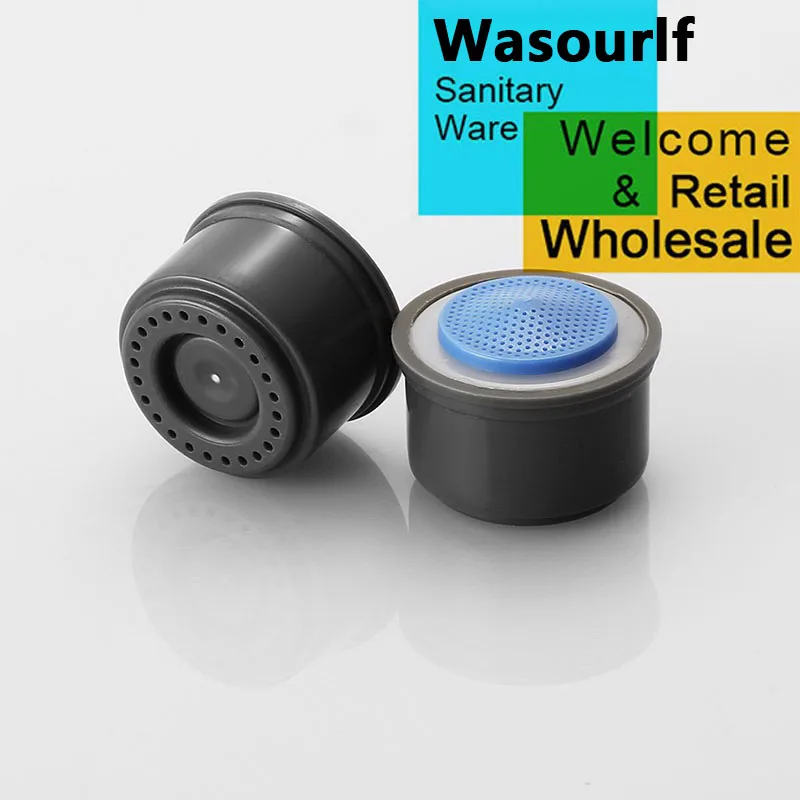 WASOURLF 6 шт. водосберегающий аэратор для крана 2L minute 24 мужской 22 мм Женский размер резьбы устройство для крана bubbler