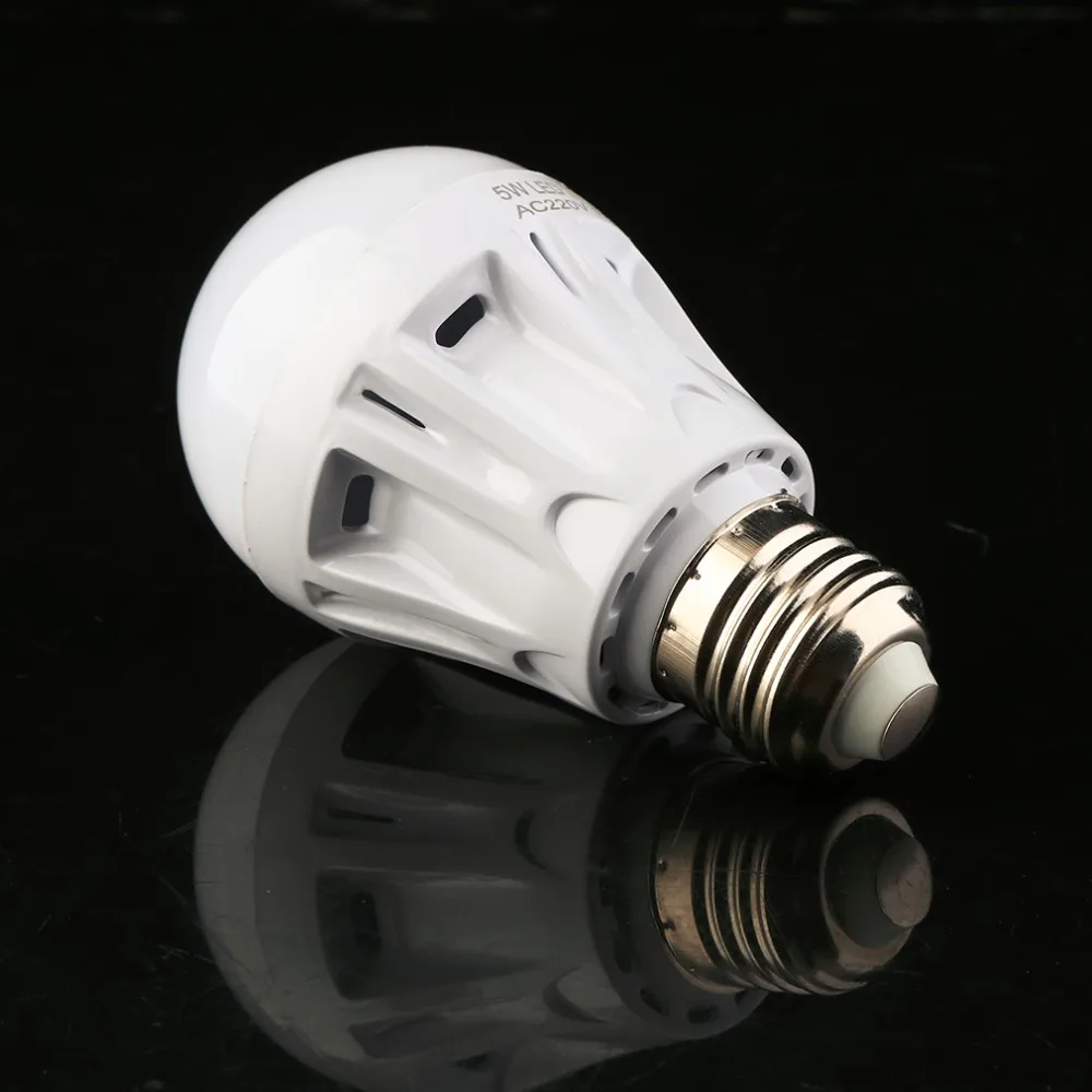 Icoco Новое поступление года E27 LED микроволновая печь Радар движения окружающей среды Сенсор свет лампы AC85-265V 5 Вт для коридор гараж двор