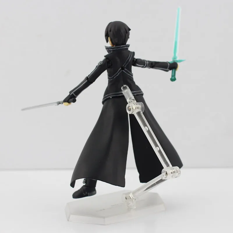 Экшн фигурка киригая из аниме мастера меча 15 см|kirito figma|action figureart online |