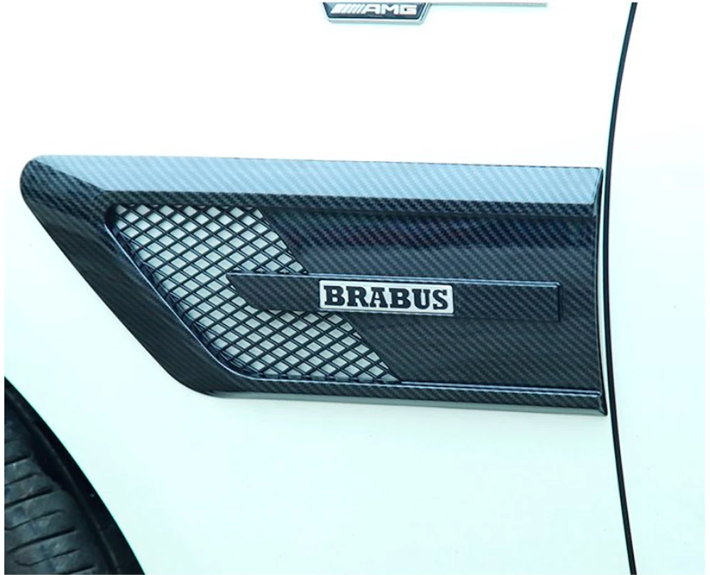 W205 Карбон c купе боковое крыло вентиляционная Накладка для Benz w205 c180 c200 c300 c43 2 двери не подходят для c63 amg