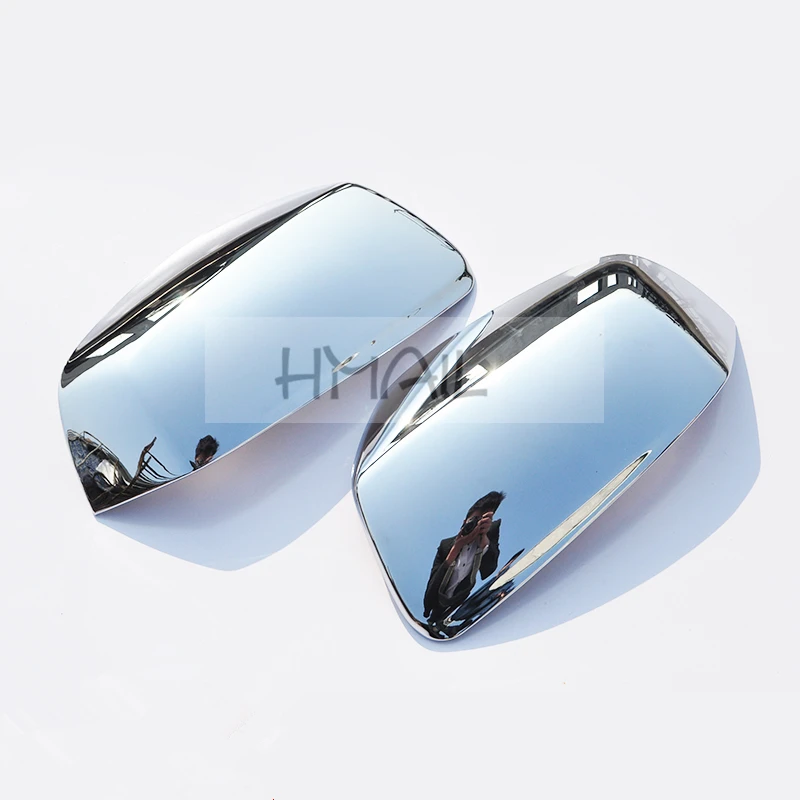 

2PCS ABS Chrome Rearview mirror cover for HAVAL H9 2015 16 17 wing mirror Plastic electroplating Car-Styling Accessories Trim