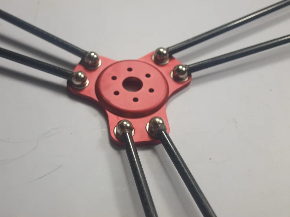 Магнитный эффект Reprap Kossel k800 + карета 180 мм Карбоновые трубки диагональные
