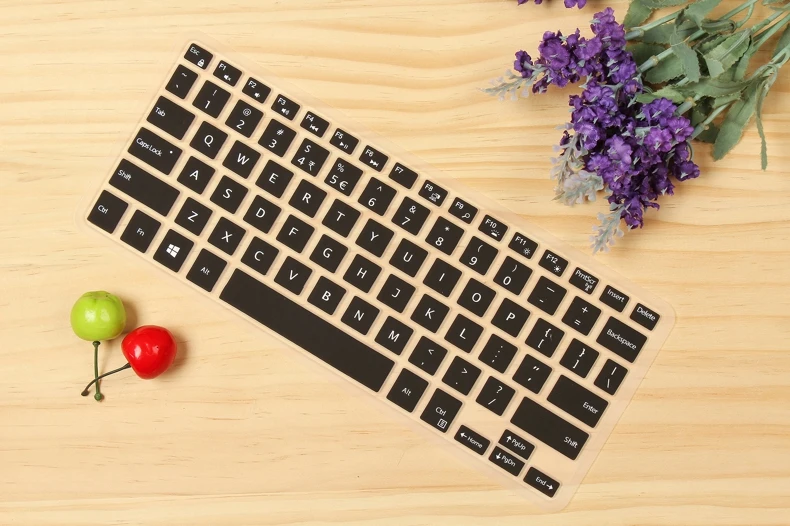Силиконовый защитный чехол для клавиатуры DELL XPS 13 9343 9350 13R 1508 1708 3505 только ноутбука