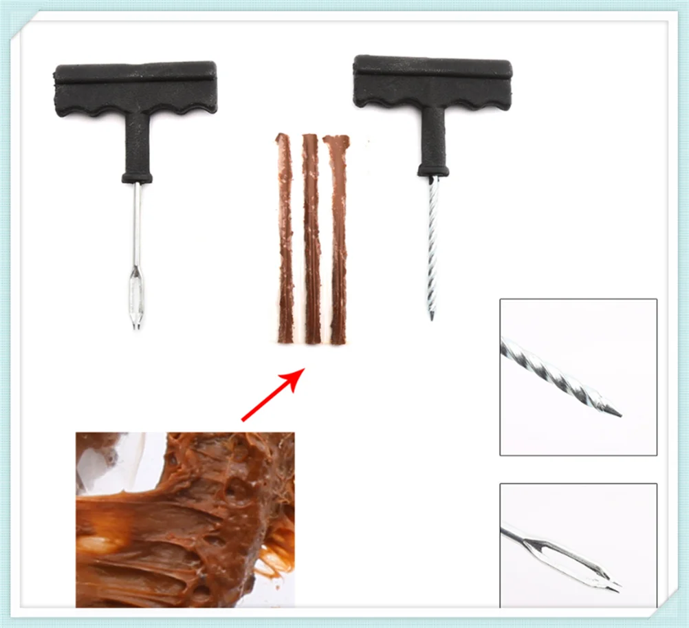 Деталей автомобиля мотоцикла чрезвычайных вакуумный комплект для ремонта шин