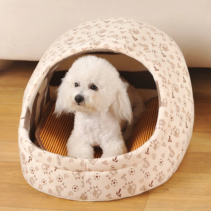 Three Size Colorful Lovely Small Lounger Kennel Dogs And Cats Washable Dog House Bed Product For Pets Cave | Дом и сад