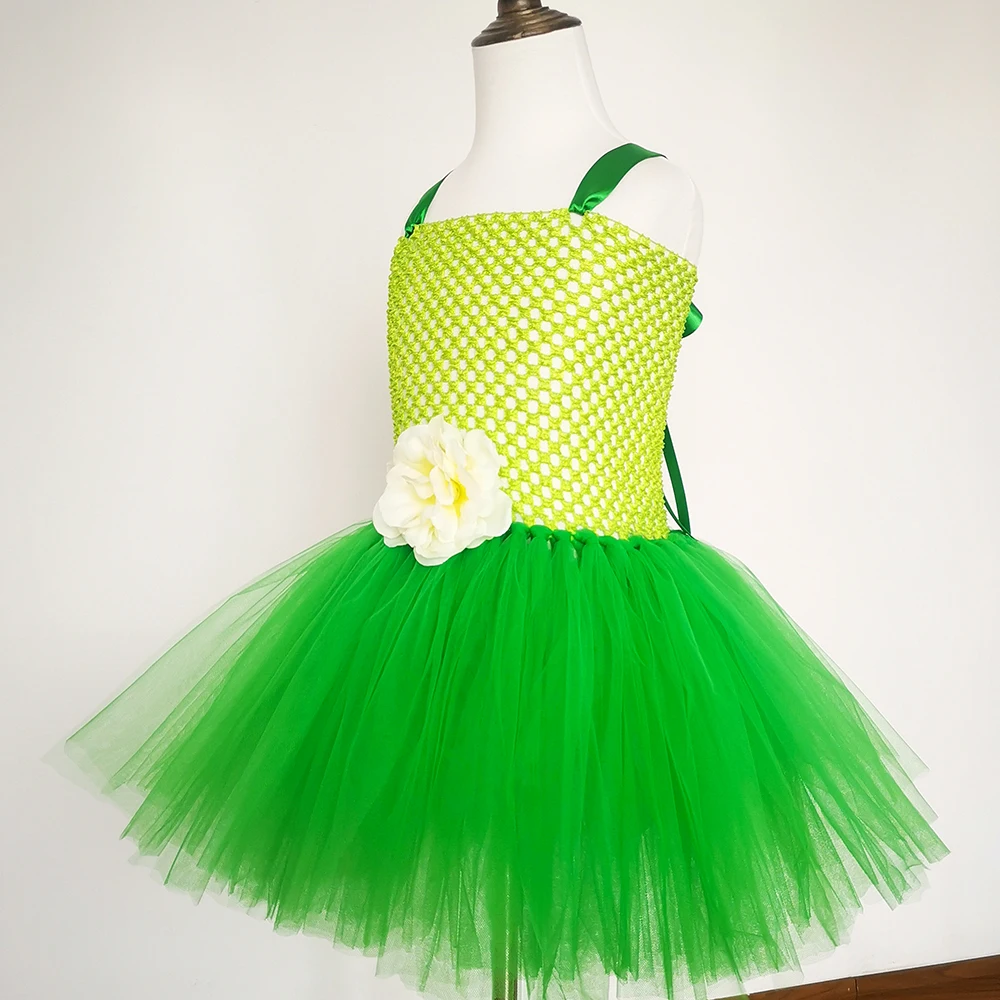 Сказочное платье-пачка Tinkerbell для девочек на день рождения Детский карнавальный