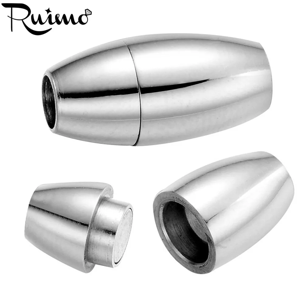 RUIMO Высококачественная фурнитура для ювелирных изделий нержавеющая сталь 316l 4 мм
