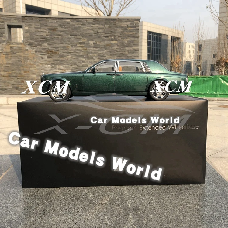 Литая под давлением модель автомобиля для Kyosho Phantom EWB (зеленый) 1:18 + маленький