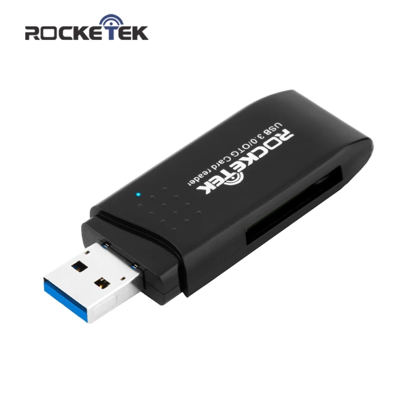 Rocketek Высокое качество usb 3 0 multi 2 в 1 устройство чтения карт памяти для SD TF micro pc