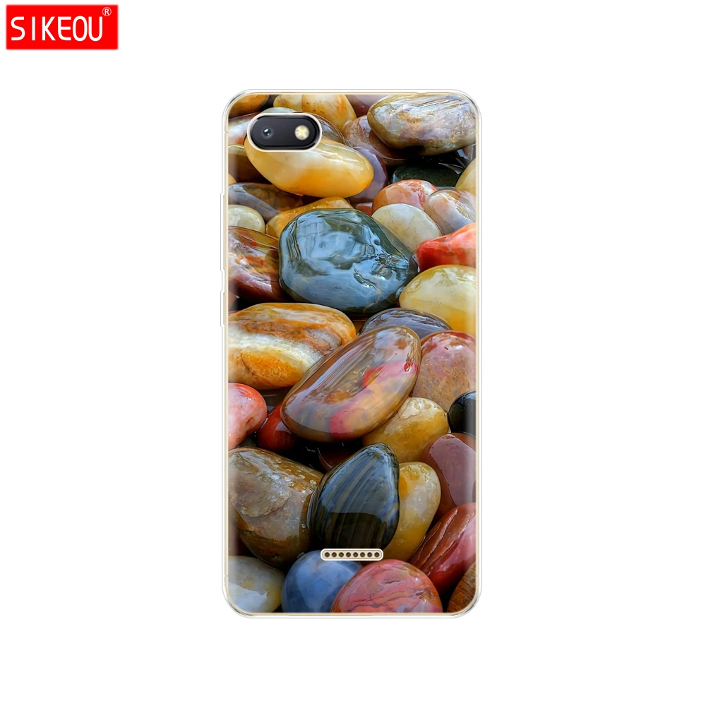 12078 Силиконовый чехол для xiaomi Redmi 6a, чехол с полной защитой, мягкая задняя крышка из ТПУ для телефона xiaomi Redmi 6 A, бампер Hongmi 6a, чехол с кошкой - Цвет: 12078