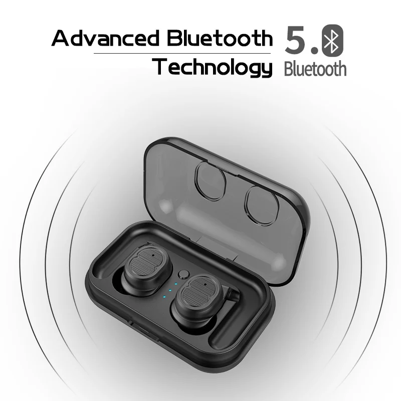 XK87 ipx5 Водонепроницаемый наушники-вкладыши TWS True Беспроводной стерео Bluetooth 5,0 наушники сенсорный Управление с зарядный чехол с микрофоном для iPhone Xs Xiaomi