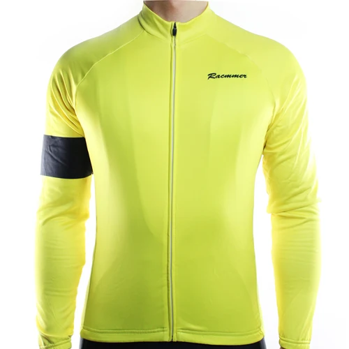 Racmmer теплый Pro зимний термальный флисовый Джерси для велоспорта Ropa Ciclismo Mtb с длинным рукавом мужская велосипедная Одежда Майо# ZR-23 - Цвет: Pic Color