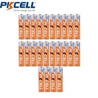 24pcs pkcell nizn 1 6v aaa rechargeable battery 900mah for digital camera rc car flash electric toys