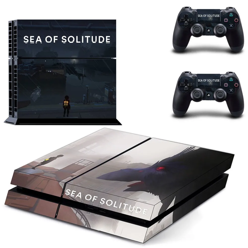 Море одиночество PS4 переводная картинка наклейка для Sony PlayStation 4 консоли и 2