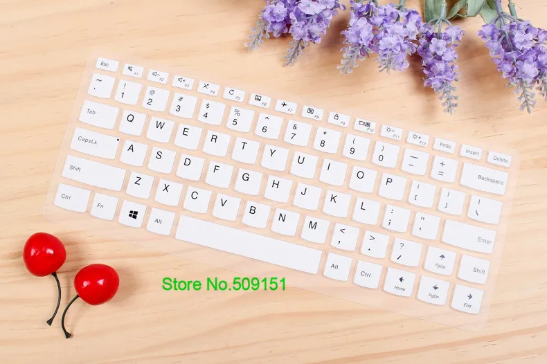 14-дюймовый силиконовый защитный чехол для клавиатуры для lenovo Yoga 500-14ISK Yoga 500 14IBD/14IHW/14ACL/14ACZ 500-14