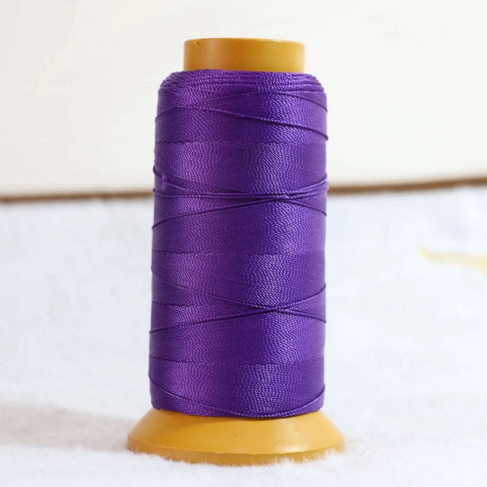 16 видов цветов бусины нейлоновый шелковый шнур нитка линия 0 9 мм подходит Diy