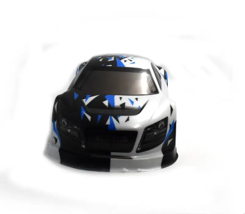 Окрашенный корпус из ПВХ YUKALA 1/10 для гоночного автомобиля R/C размер 440*190 мм