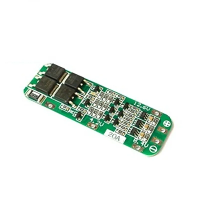 3S 12.6V 20A 1S 2S 3S 4S 3A 20A 30A литий-ионный аккумулятор 18650 зарядное устройство PCB плата защиты BMS для бурильного мотора Lipo сотовый модуль - Цвет: 3S 12.6V 20A