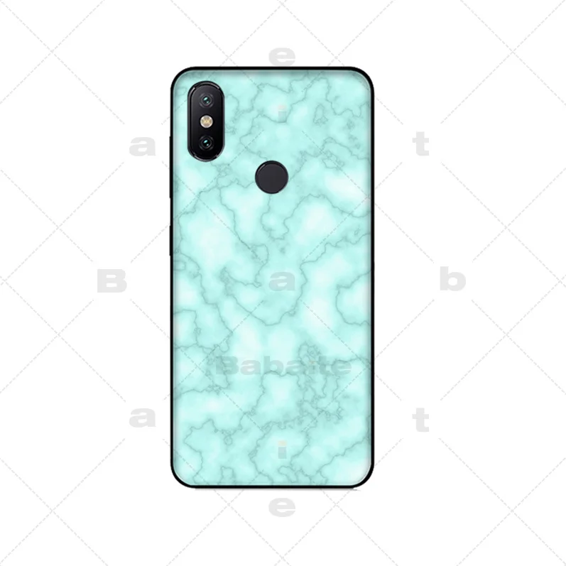 Мраморный высококачественный чехол для телефона Xiaomi Max2 Max3 MI6 MI8 Redmi Note5 Note4 Redmi5