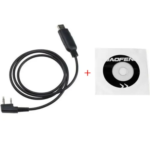 USB Кабель для программирования + компакт диск с программным обеспечением рации