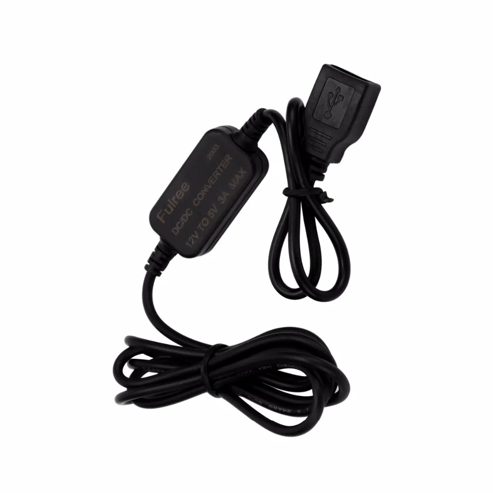 Onever 15 Вт двойной USB адаптер напряжения преобразователь 12 В до 5 В 3 А 15 Вт 2 USB DC-DC понижающий преобразователь понижающий модуль автомобильные аксессуары