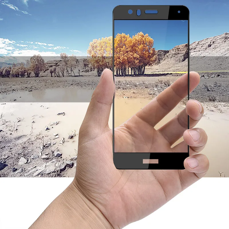 TOMKAS huawei P10 Lite Закаленное стекло протектор экрана 2.5D HD против царапин Закаленное стекло для huawei P10 Lite защитная пленка