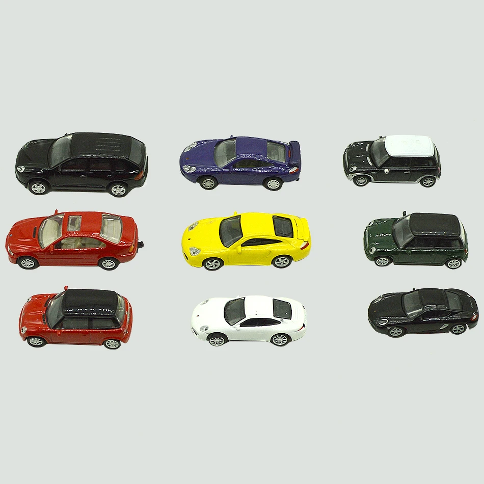 1:100 масштаб игрушечный автомобиль сплав светильник Модель автомобиля миниатюрный масштаб модель и светильник Модель автомобиля игрушки для архитектурных моделей