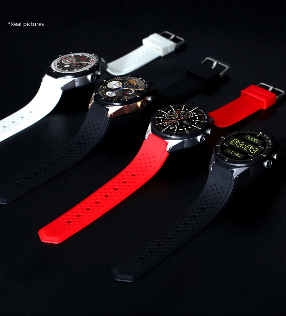 ASKMEER KW88 Pro умные часы Android 7,0 Smartwatch телефон MTK6580 1 ГБ 16 ГБ 3G Wifi gps Bluetooth умные часы 2.0MP Wirstbands