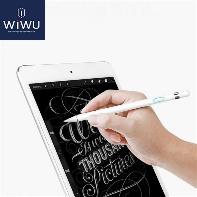 Стилус WIWU для iPad Pro mini 2 3 4 9,7 10,5 12,9 дюйма для Apple карандаш, стилус, ручка для емкостного экрана Универсальный стилус