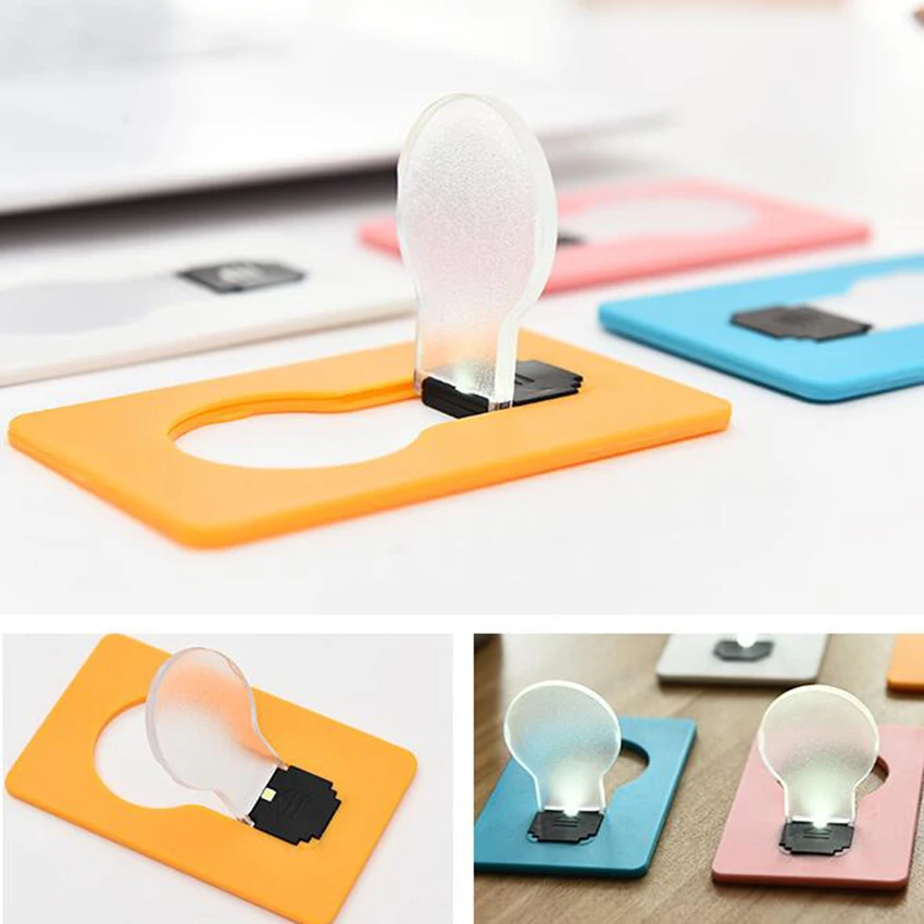 2021 Christmas gift 1pc Pocket Card Lamp Mini Portable USB LED Night Light Bulb Versatile | Лампы и освещение