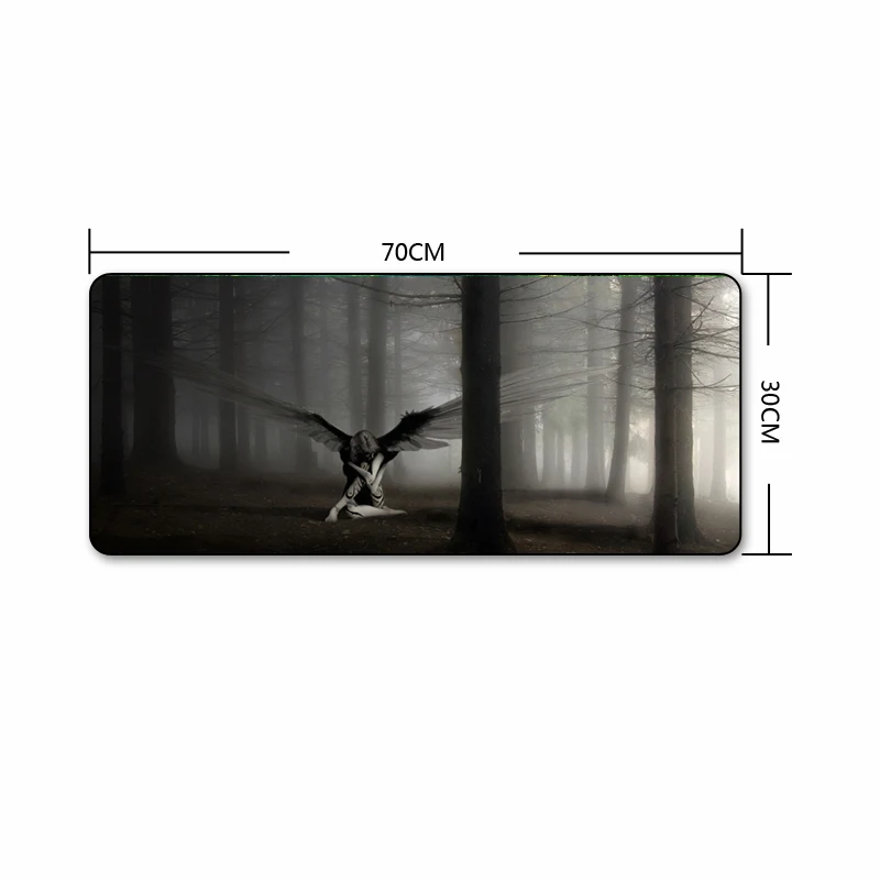 Model C FFFAS 70*30 см анимационный коврик для мыши с принтом из мультфильма чешские плееры любят анти-с блокировкой скольжения края водонепроницаемый натуральный резиновый Настольный коврик для мыши - Цвет: Model C