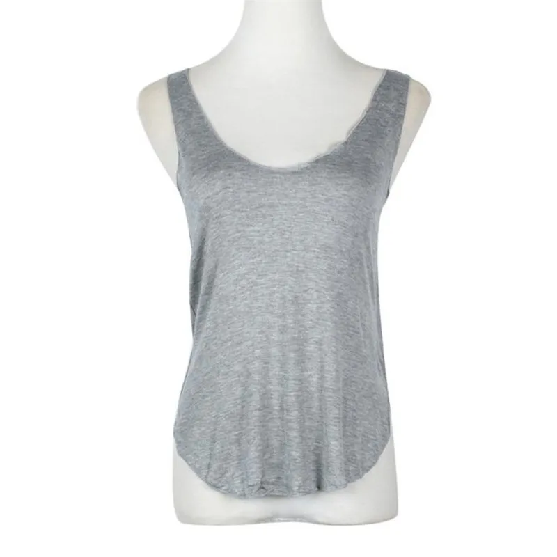 Модный укороченный Топ для женщин 2017 летний женский жилет Candy без рукавов с v