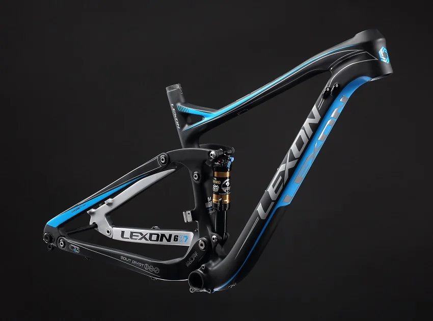 2017 LEXON TORAY Carbon fiber dual suspension frame/ XC MTB frame /27.5er carbon bike WITH SHOCK | Спорт и развлечения