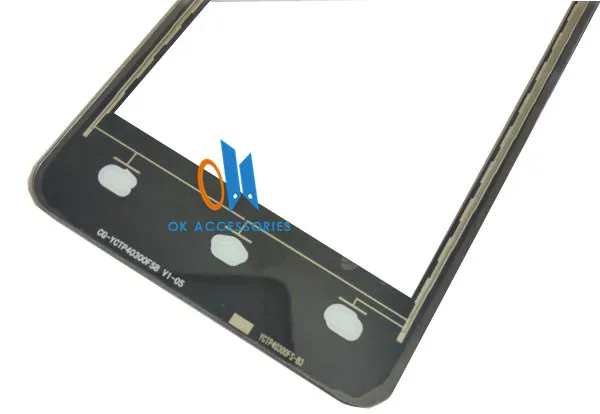 Дигитайзер сенсорного экрана для Micromax Q301 панель высокого качества черного цвета