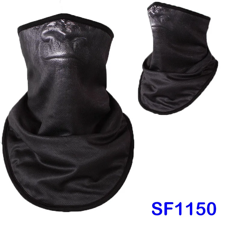 SF1150 Флисовые Слюнявчики для катания на лыжах и сноуборде с животными, маска для всего лица для мужчин, теплый треугольный 3D шарф с принтом для женщин, лыжная маска FJ43 - Цвет: SF1150