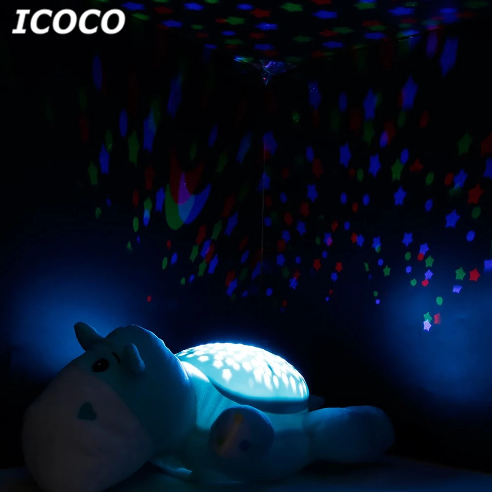 ICOCO Волшебная мечта звездная звезда проектор ночник животные плюшевые игрушки