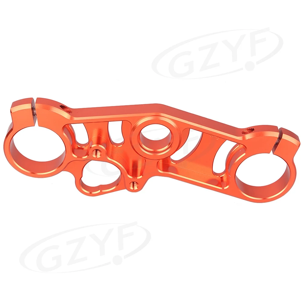 Orange CNC мотоцикл передний верхний зажим тройное дерево для Suzuki GSXR600/750 GSX-R600/750 2006-2009 K6 и GSXR1000 2007-2008 K7 - Цвет: Orange