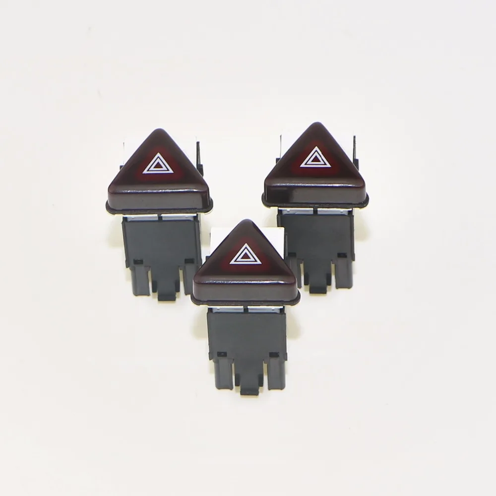 

3 предмета в комплекте, темно-красные автомобиля Предупреждение об опасности Предупреждение двойной вспышки светильник переключатель Упра...