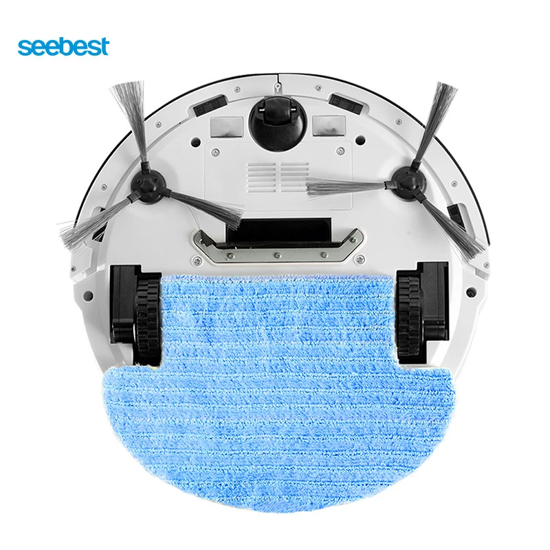 Seebest D720 Момо 1,0 сухой уборки робот пылесос с большой всасывания Мощность, 2 боковая щетка, время расписание чистый, России Склад