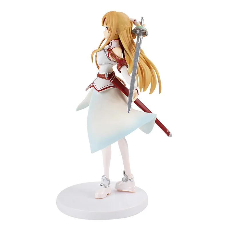 22 см меч искусство онлайн Сан возвращает фигуру игрушки Yuuki Asuna с мечом
