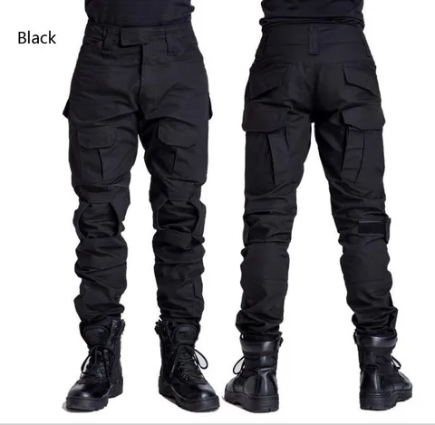 Брюки-карго мужские камуфляжные, профессиональные тактические штаны в стиле милитари, дышащие повседневные штаны, не скатывающиеся, спецназ