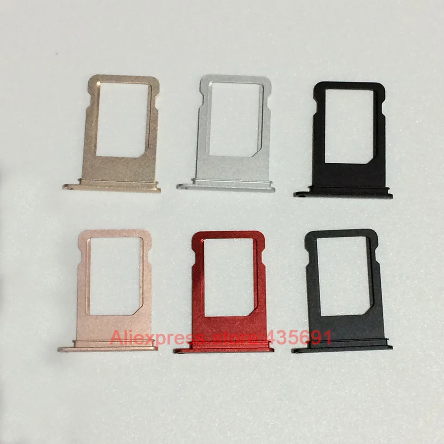 Оригинальный лоток для Nano Sim карты 500 шт./лот слот гнезда IPhone 7