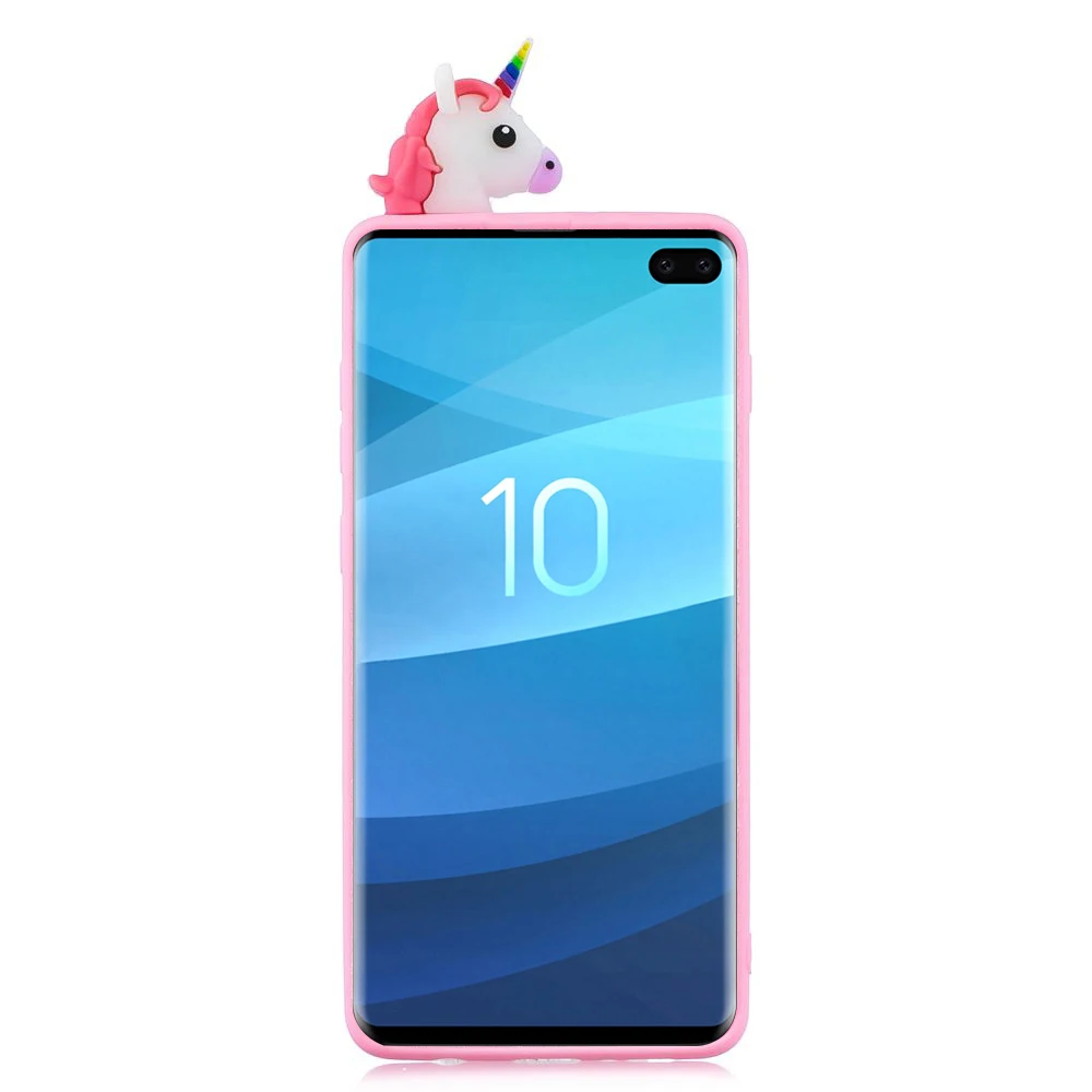 Чехол для Samsung Note9/Note8 милый мультяшный 3D чехол S10 Plus/S10e/S7 edge/S9/S8 Plus популярный с
