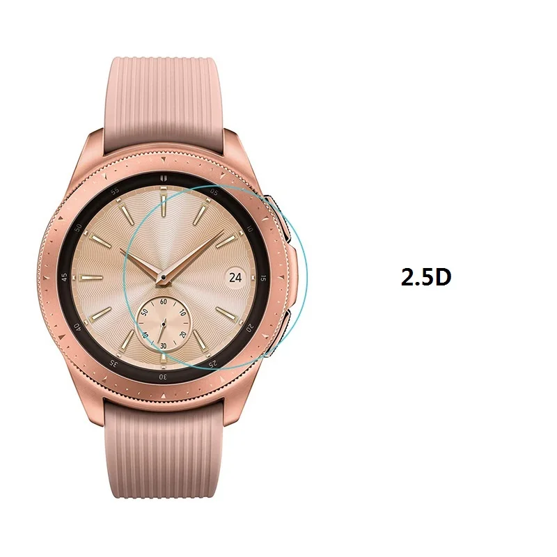 42mm 46mm New Tempered Glass Ultra-thin Clear Film For Samsung Galaxy Watch Screen Protector Free shipping | Электроника