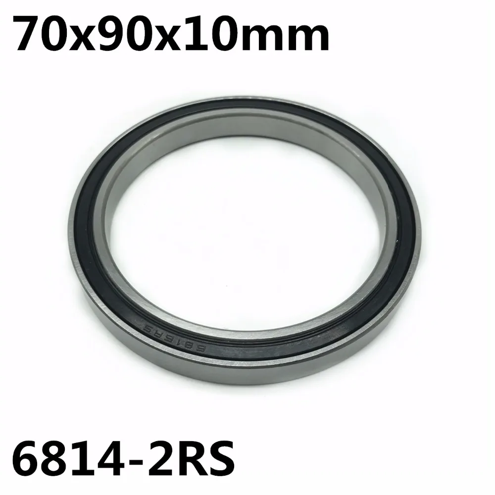 1pcs 6814-2RS 70x90x10 mm The high quality of ultra-thin deep groove ball bearings 6814RS 6814