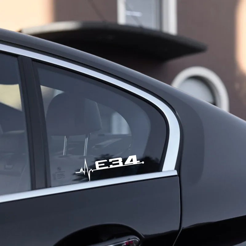 2 шт./лот M power performance E28 E30 E34 E36 E39 E46 E60 E61 E62 E90 E91 E92 логотип автомобиля наклейка на окна