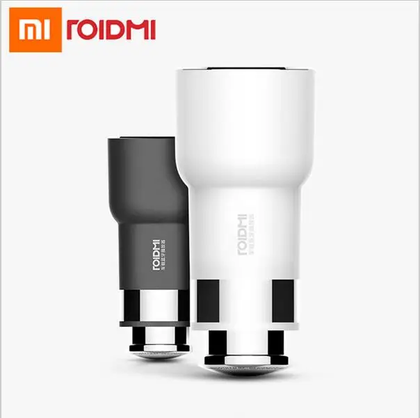Автомобильное зарядное устройство Xiaomi ROIDMI Bluetooth 4 0 fm-передатчик 5 в 2 1 А быстрое