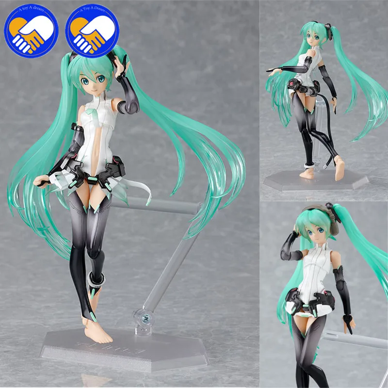 Игрушка мечты 15 см подвижная Аниме Фигурка Хацунэ Мику добавит Figma #100 модель