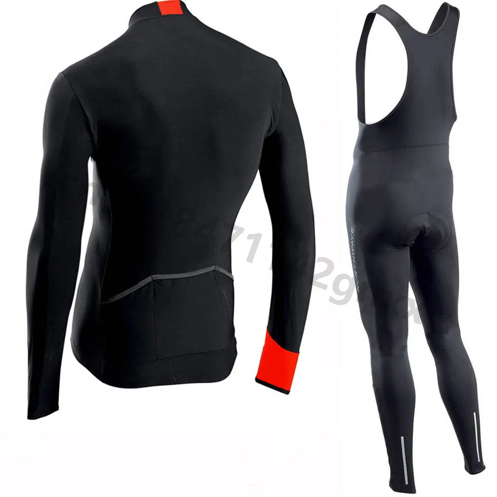 NW весна осень велосипедные майки костюм Maillot Ropa Ciclismo с длинным рукавом для мужчин Велоспорт Джерси Набор Дышащая MTB велосипедная одежда