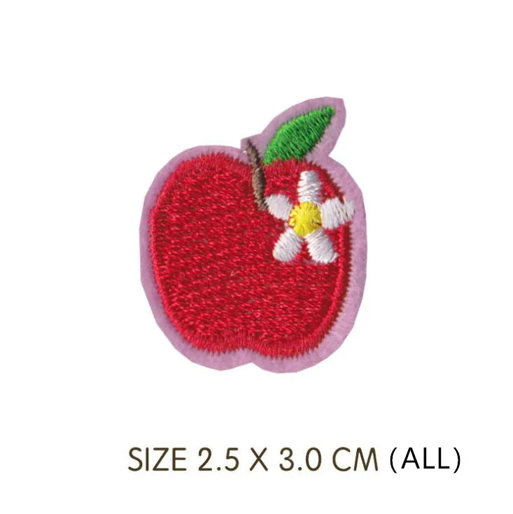 10 pcs of style 3 Новое поступление 10 шт. конфеты фрукты крем вышитые нашивки Утюг на джинсы Пальто футболка сумка обувь головные уборы Декор ремонт мотив аксессуар diy - Цвет: 10 pcs of style 3